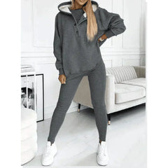 Olivia | Women’s Trendy Three Piece Lounge Winter Set