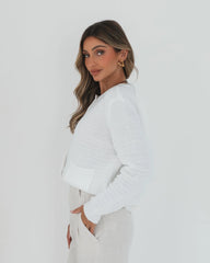 Anora Cardigan - White