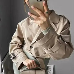 Luna | Stylish Women's Short Trench Coat