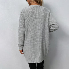 Women's knit open-front cardigan for ultimate comfort