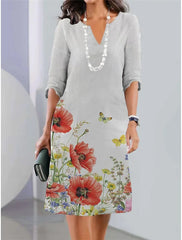 Margaret | Elegant Summer Floral Dress