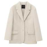 Hannah | Women's Faux Fur Blazer Jacket