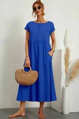 Jessica™ | Elegant Round Neck Dress