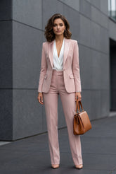 Jessica – Power Poise Tailored Pantsuit