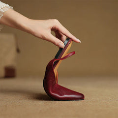Carisse Genuine Leather Flats