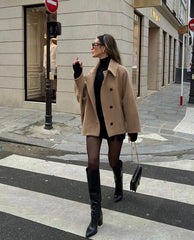 Eulalia | Oversized wool coat