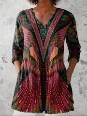 Manon | Long Blouse with V-Neck