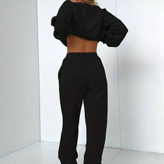 Jenna | Women’s Matching Sweatshirt And Jogger Set