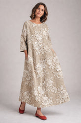 Avery - Elegant Printed Maxi Dress