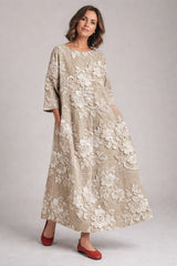 Avery - Elegant Printed Maxi Dress