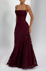 Eloisa Lace Corset Maxi Dress