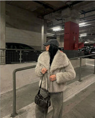 Adriana | SELENE LEATHER COAT