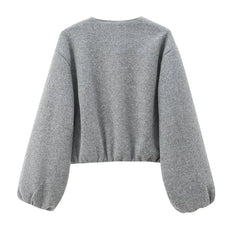 Gabrielle | Women’s Casual Zip Up Cropped Jacket