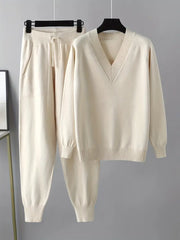 MORGAN – COZY KNIT TWO-PIECE LOUNGE SET