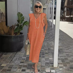 Bonnie | Stylish V-Neck Loose-Fit Summer Dress