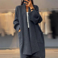 Women's knit layering cardigan