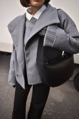 Women’s Double-Breasted Trench Coat – Timeless Structure with Everyday Elegance