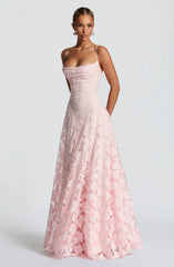 Eloisa Lace Corset Maxi Dress