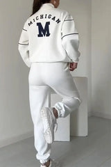 DESIREE – SPORTY ZIP LOUNGE SET