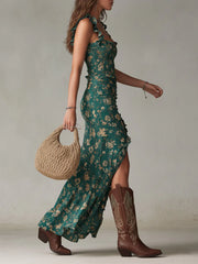 Women's Lightweight Boho Maxi Dress