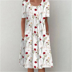 Denise | Cotton Tummy Coverage Dress