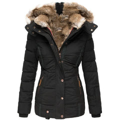 Eira | Warm winter coat with fur lining