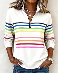 MARIE | Colorful Relaxed Sweater for Everyday Style
