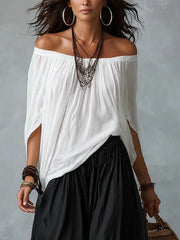 Women's Summer Off the Shoulder Top