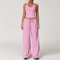 Eleanor | Women’s Winter Casual Wide Leg Loose Fit Pants