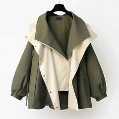 Daisy | Women’s Stylish Hooded Double Layer Jacket