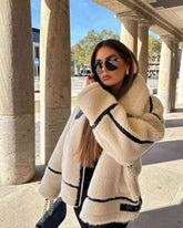 Josefina | Soft and warm teddy coat