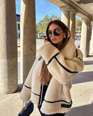 Josefina | Soft and warm teddy coat