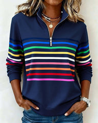 MARIE | Colorful Relaxed Sweater for Everyday Style