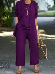 Bethany | Women Three Piece Relaxed Outfit Set