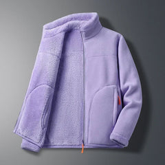 Amelia | Women’s Classic Stand Collar Zip Winter Jacket