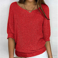 Luigia - Elegant Knit Sweater