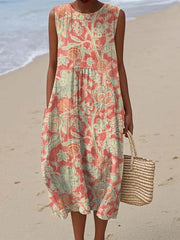 Amandine™ | Vintage Floral Dress
