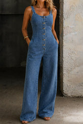 Heidi | Denim Jumpsuit