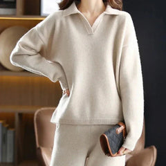 Paige | Women’s Winter Two Piece Lounge Outfit Set