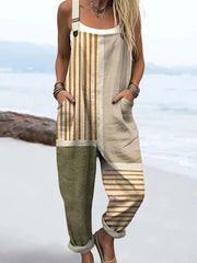 HARPER – SUNSTRIPE COASTAL OVERALLS