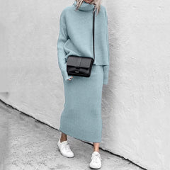 Natalie | Women’s Cozy Pullover and Skirt Set