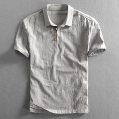 AGASSI - HERITAGE LINEN CASUAL TOP