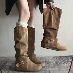 Mya - Flat Sole Orthopedic Boots