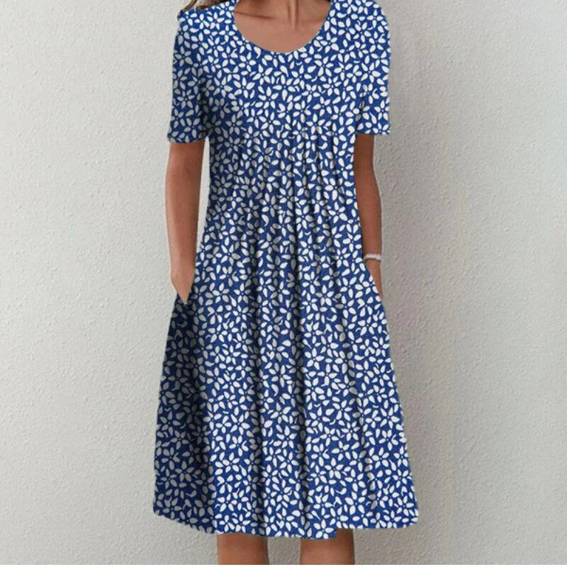 Audrey | Cotton Tummy Coverage Dress
