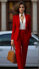Women's Slim Fit Tailored Suit