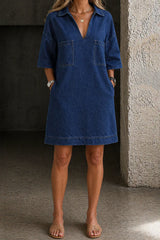 Jade | Casual Denim Dress