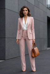 Jessica – Power Poise Tailored Pantsuit