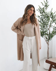Carranza Coatigan - Camel