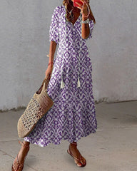 Esmie - Boho Tummy Coverage Dress