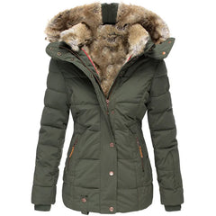 Eira  | Warm winter coat with fur lining